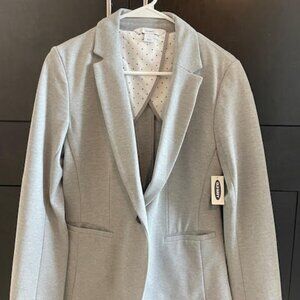 Share Old Navy Women's gray blazer jacket Small NEW NWT